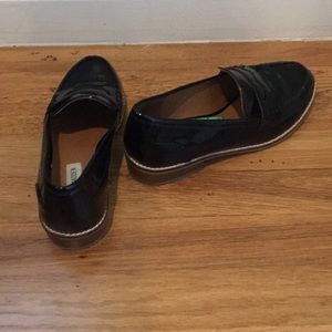 Black Patent Steve Madden Loafers